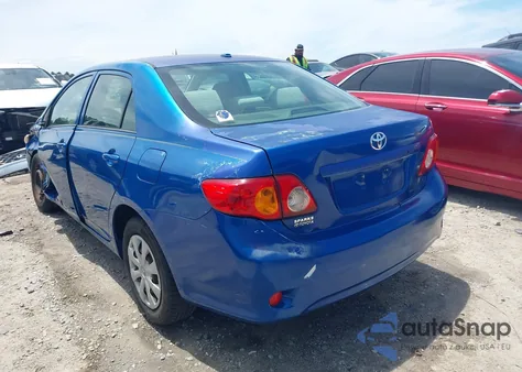 2010 Toyota Corolla Le from USA, damaged, VIN JTDBU4EE2AJ077571